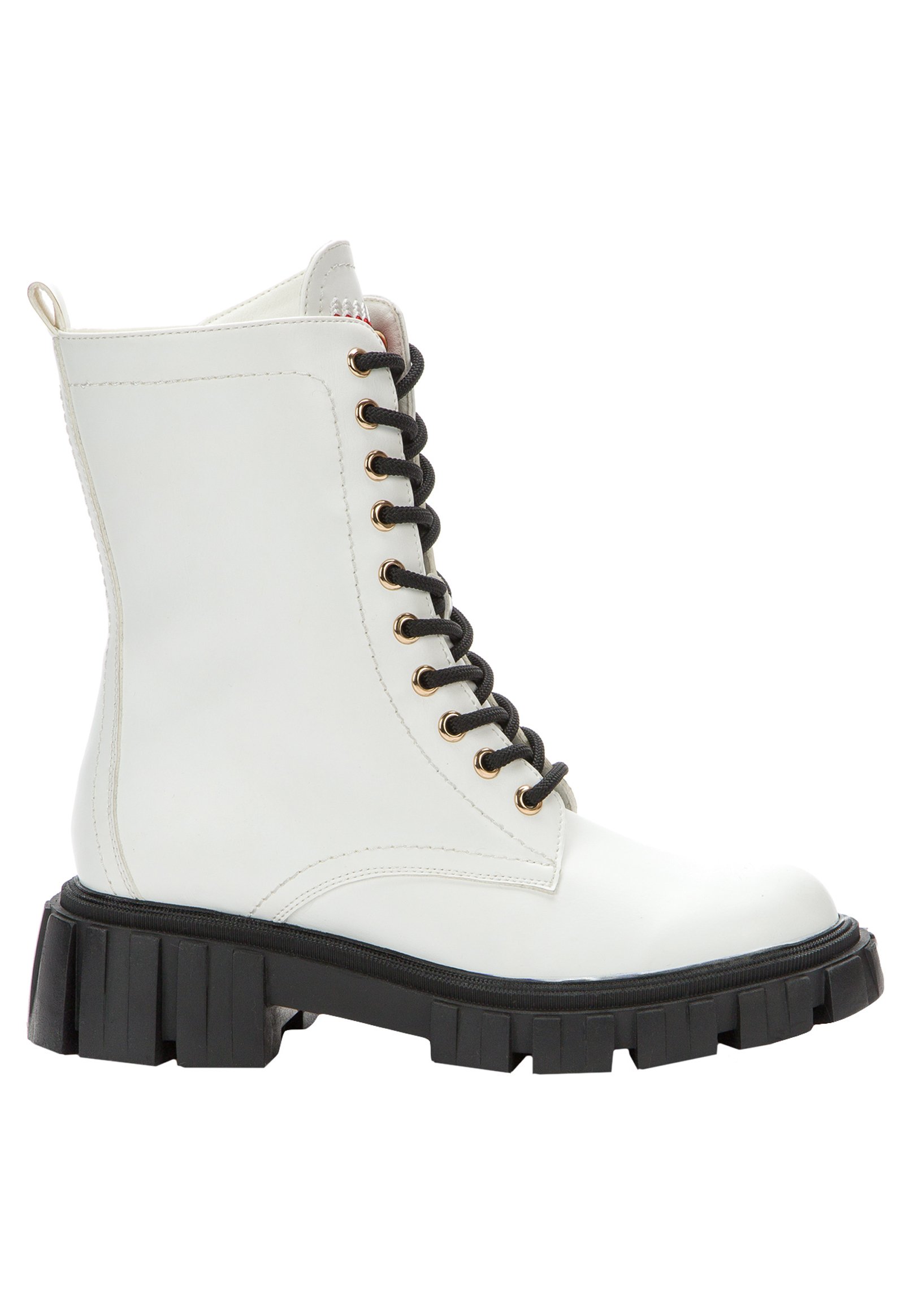 Keddo Botas con cordones - white/blanco - Zalando.es