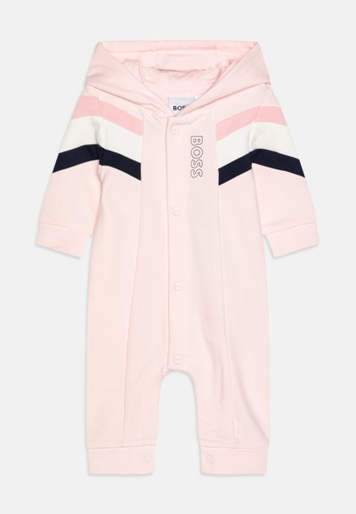 BABY HOODED ALL IN ONE - Combinaison - pink pale