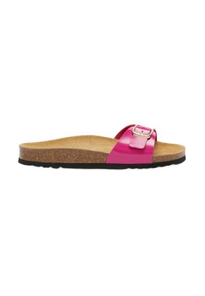 Slip-on sandaler - fuchsia