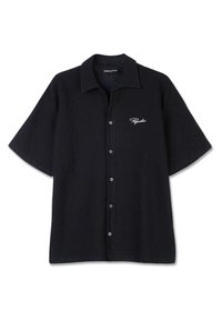 JOVREN STRUCTURED SHIRT - Shirt - black