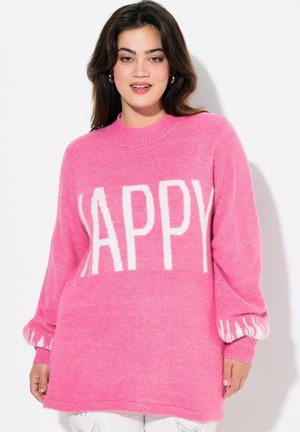 Angel of Style HAPPY-STATEMENT, BALLON - Neule - hibiscus pink