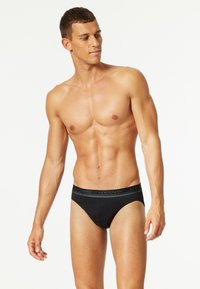 uncover by Schiesser 6 PACK - Kalhotky - schwarz blau