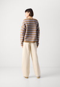 Mos Mosh TWO STRIPE - Jumper - true camel