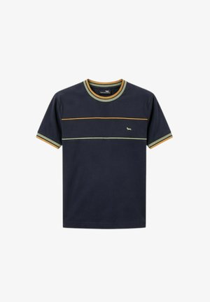 Harmont & Blaine, T-SHIRT - T-shirt con stampa - blue
