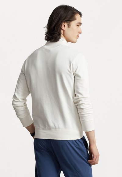 Polo Ralph Lauren LUXURY JERSEY QUARTER ZIP PULLOVER - Sweatshirt - nevis