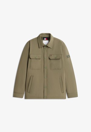 Tommy Hilfiger, PACKABLE LW SHIRT JACKET - Καλοκαιρινό μπουφάν - ghost fern