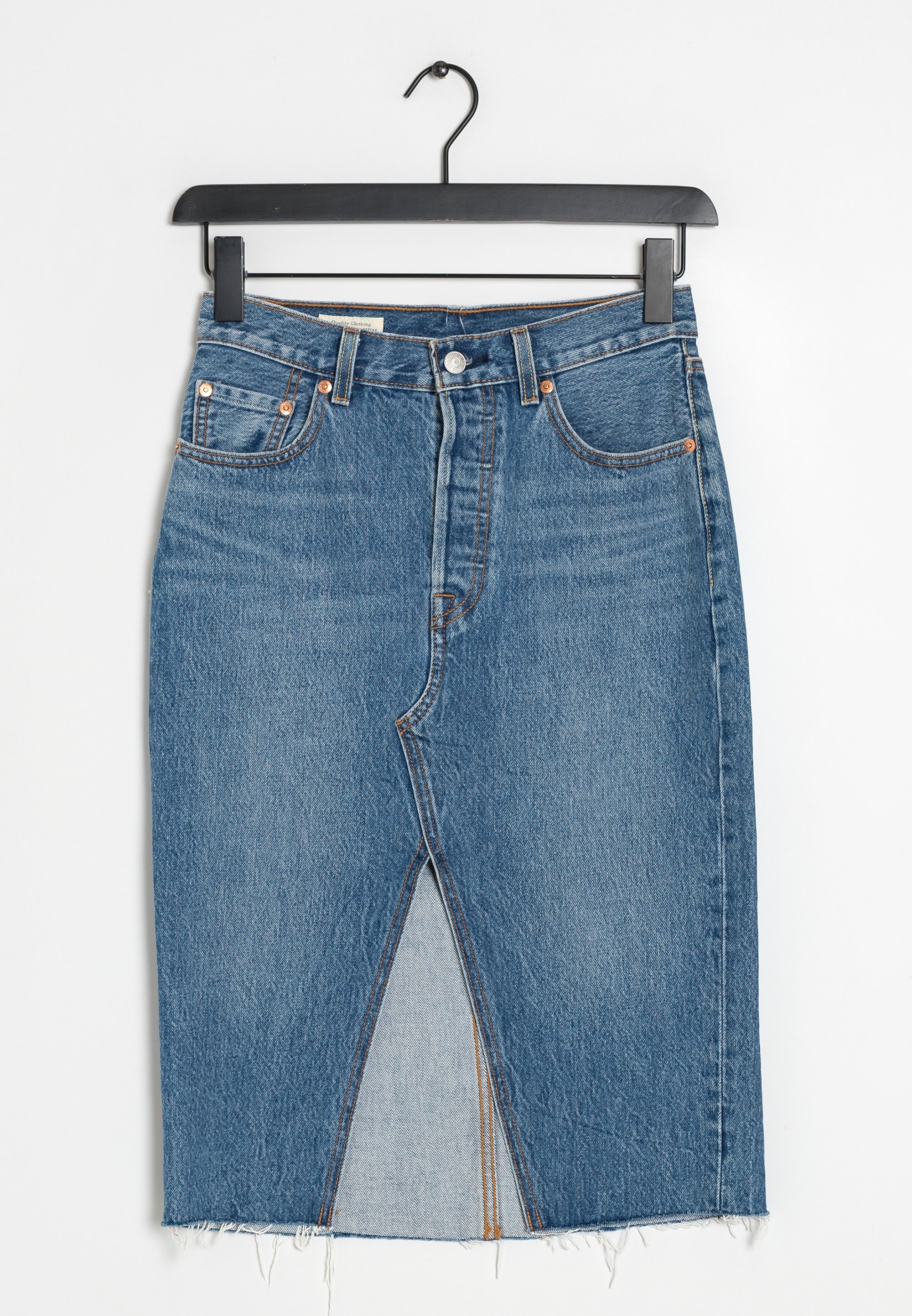Levi's® Jupe crayon blue/bleu (Seconde main)