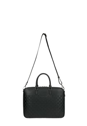 DUŻA LOGOWANA Z PRZEGRODĄ - Sac ordinateur - black