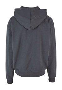 9N1M SENSE ESSENTIAL - Cipzáras pulóver - darkgrey