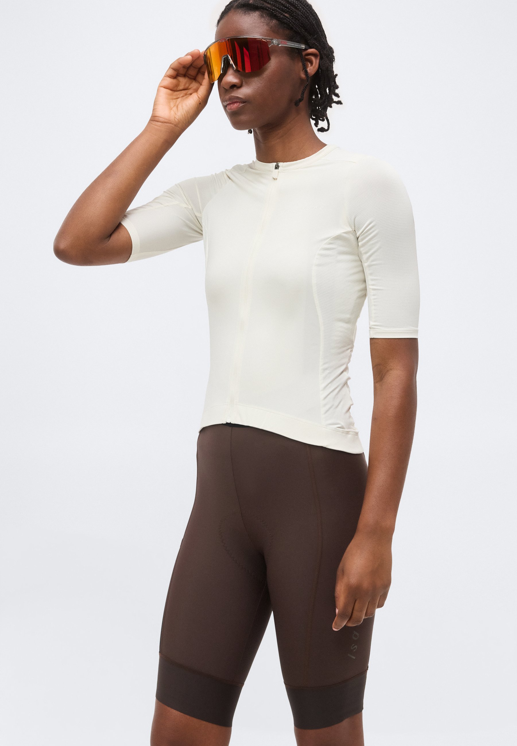 Isadore WOMEN'S SIGNATURE - Bib shorts - mulch/dark brown