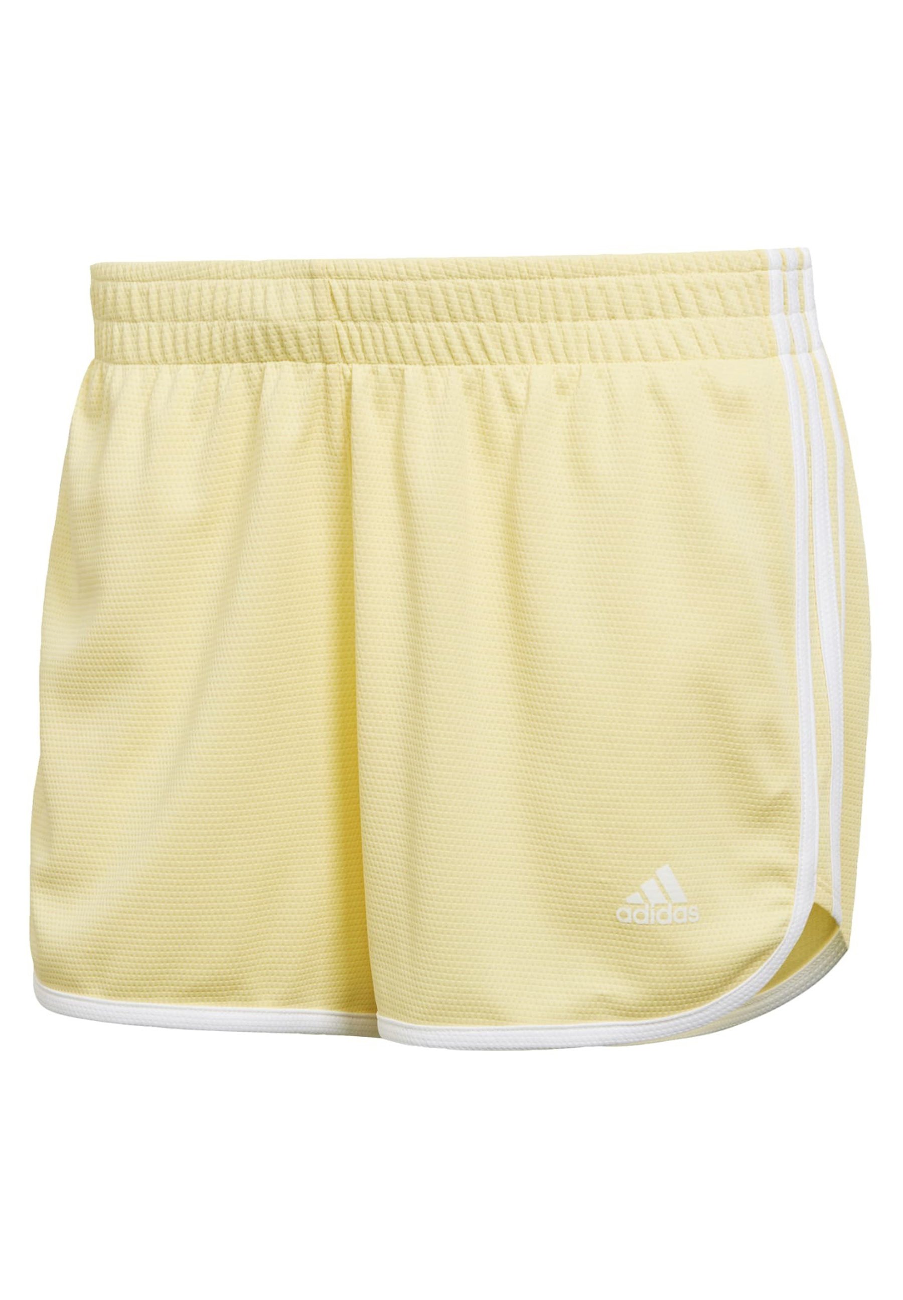 adidas Performance COOLER - Sports shorts - yellow - Zalando.de