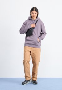 HUF BOX HOODIE UNISEX - Felpa - light plum