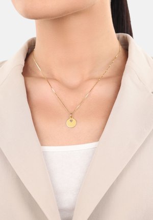 amor COIN HEART - Colgante - gold coloured