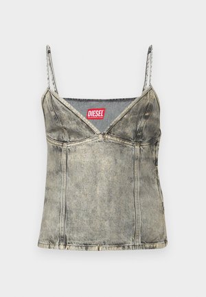 Diesel, FULSY - Toppi - black denim