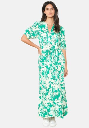 LolaLiza WITH FLORAL PRINT - Maxi šaty - green apple