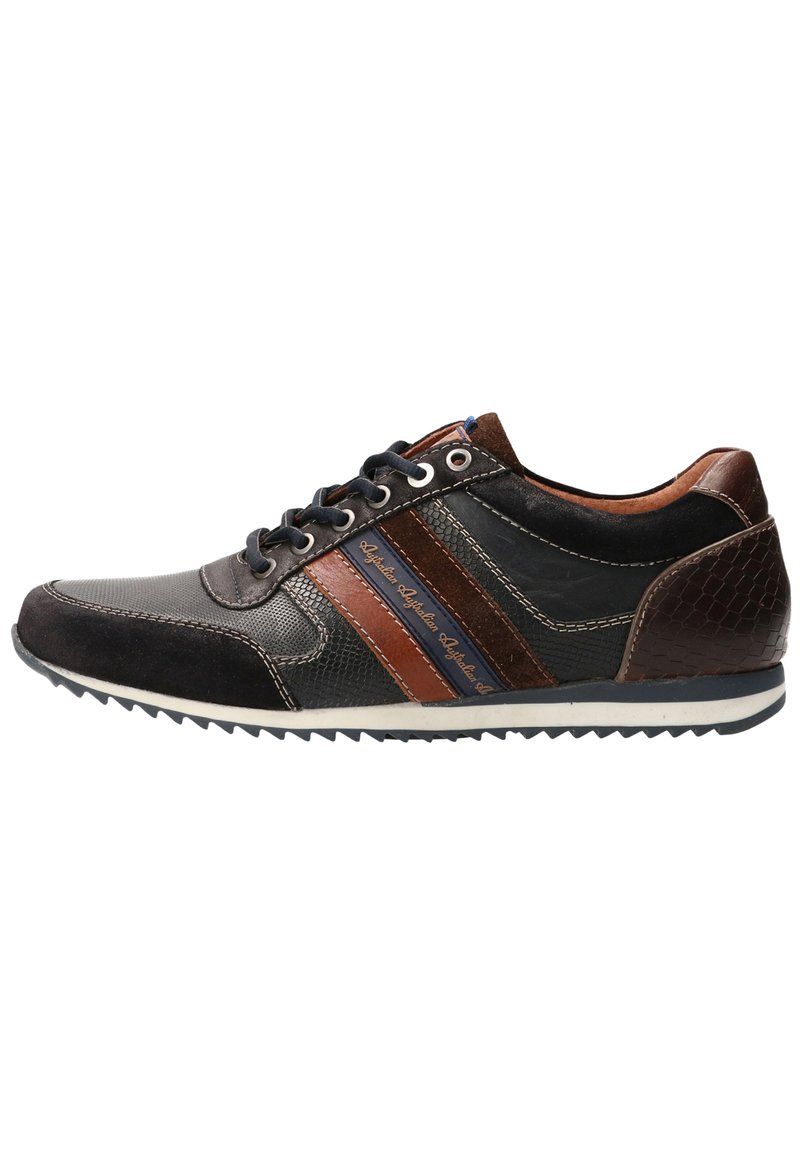 Australian Footwear - Trainers - blue-tan-brown, Enlarge