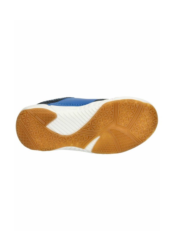 Walkingschuh – marine blau orange