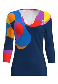BIDI BADU Longsleeve - dunkelblau bunt