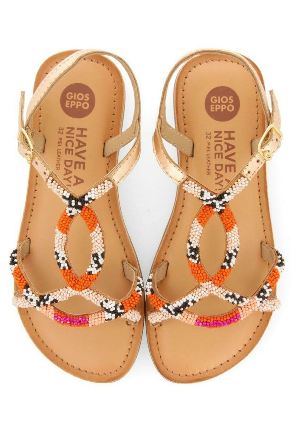 Sandalias Niña 35 Sandalias GIOSEPPO Niña Estilo Étnico Con