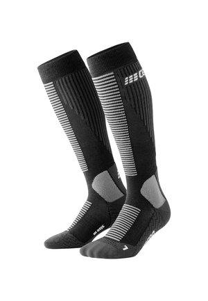 CEP KNEE HIGH SKIING THERMO KOMPRESSION - MADE IN GERMANY - Kniestrümpfe - black