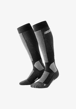 CEP, KNEE HIGH SKIING THERMO KOMPRESSION - MADE IN GERMANY - Calzettoni - black