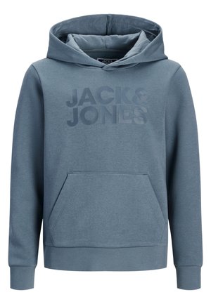 CORP LOGO  - Felpa con cappuccio - blau