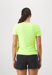 adidas Performance ADIZERO TEE - Tekninen t-paita - lucid lemon