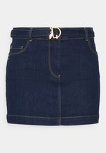 Patrizia Pepe Gonna cargo in denim blu scuro 7G0147/D118 main image 1