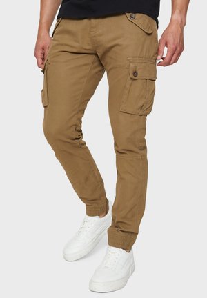INDICODE JEANS WALMIE - Cargobroek - black/zwart