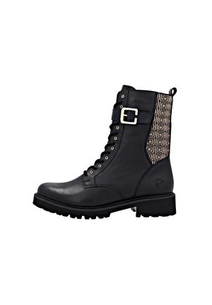 Bottines à lacets - schwarz