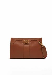 WITH  LOGO - Borsa a tracolla - brown