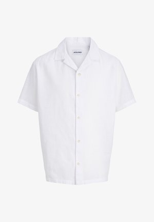 Jack & Jones, SUMMER LINEN BLEND RESORT SHIRT - Πουκάμισο - white