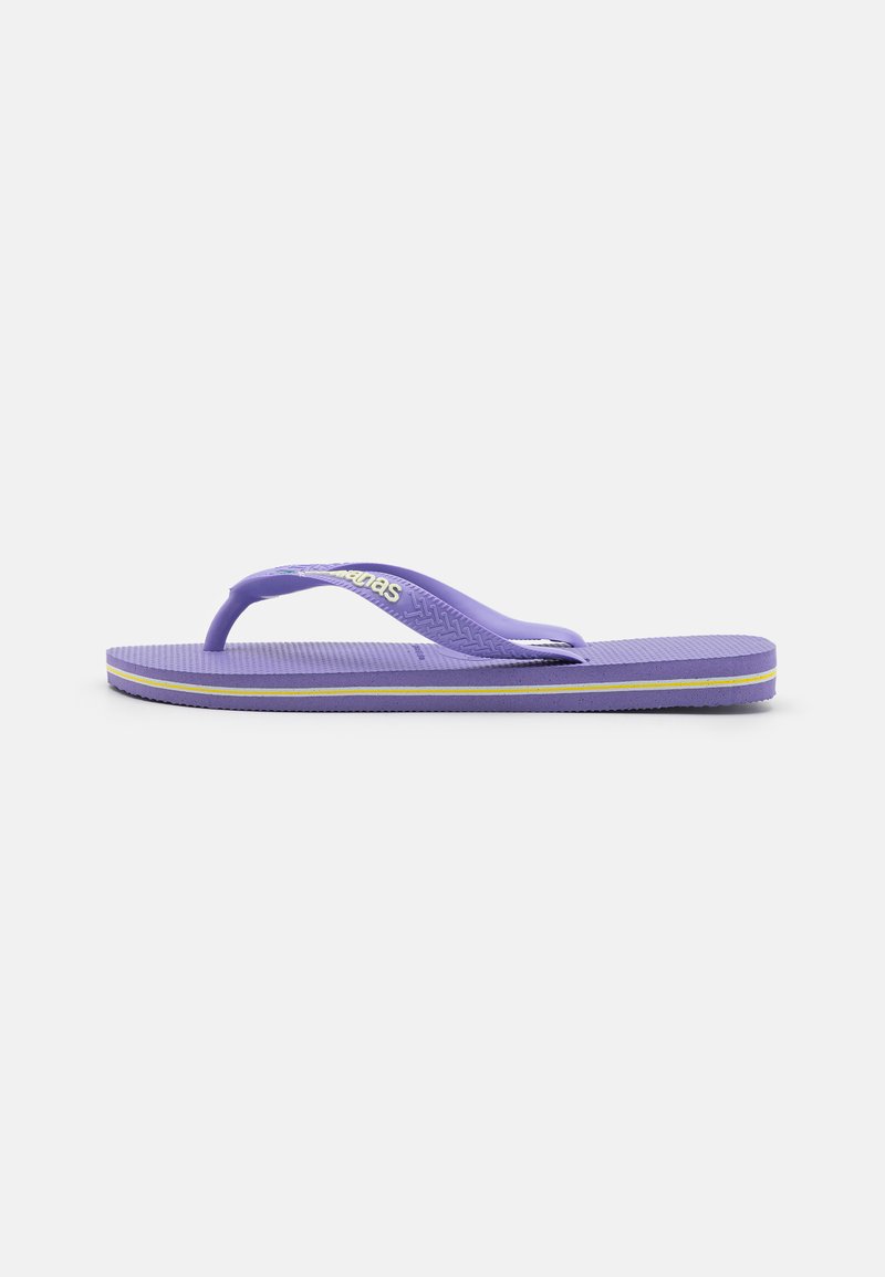 Havaianas BRASIL LOGO UNISEX - Sandálias em T - purple paisley