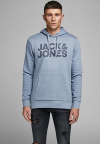 Jack & Jones JJECORP LOGO  - Felpa con cappuccio - china blue