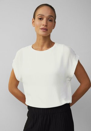 s.Oliver BLACK LABEL Basic T-shirt - ecru