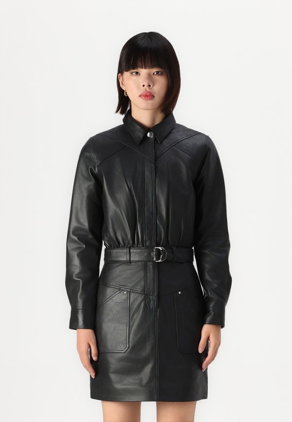 CARMA SHORT DRESS - Day dress - meteorite