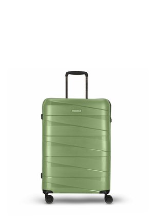 ESSENTIALS MEDIUM TROLLEY - Valise à roulettes - green metallic