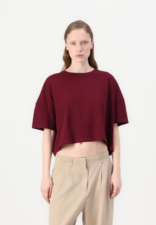 OUKY - Basic T-shirt - bordeaux vintage