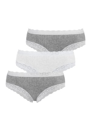 LASCANA Hipsters - grau-meliert + creme