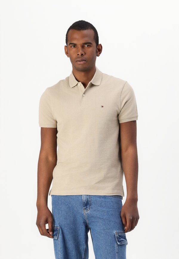 VERTICAL STRIPE  - Polo shirt - sandalwood