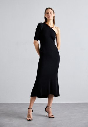 Veronica Beard MONTROSE DRESS - Egyenes szabású ruha - black