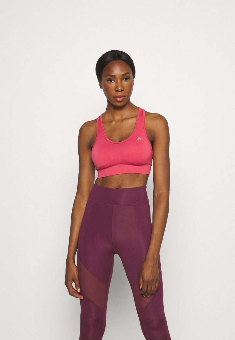 ONLY Play ONPDAISY-2 SEAM BRA - Sutiã desportivo de suporte médio - holly berry