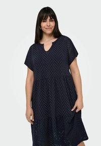 ONLY Carmakoma CARZABBI MIDI - Kasdienė suknelė - night sky