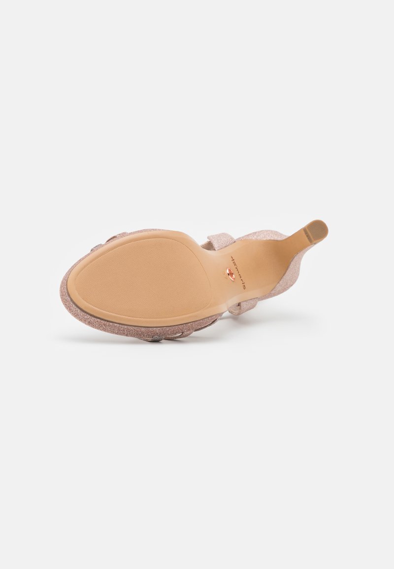 Damen Pumps | Tamaris Riemensandalette rose glam/roségoldfarben - VC40728 Damen Pumps | Tamaris Riemensandalette rose glam/roségoldfarben - VC40728