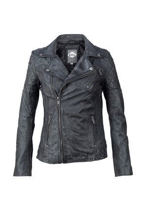 Chaqueta de cuero - vintage black