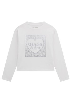 JUNIOR LS - Langærmet T-shirt - weiß