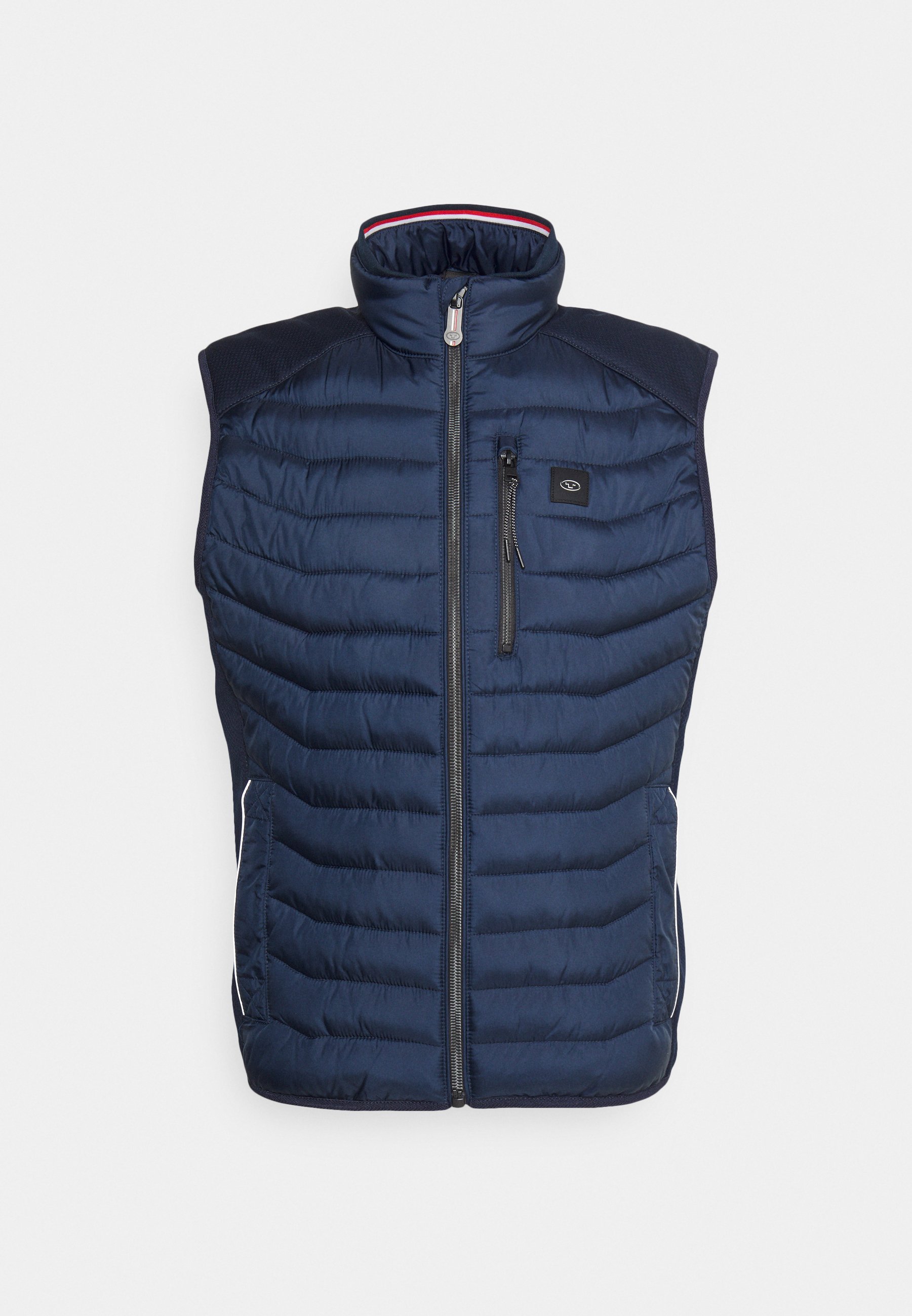 TOM TAILOR Herren Weste – Gesteppte Lightweight-Veste Mit Stehkragen & Wasserabweisendem Finish