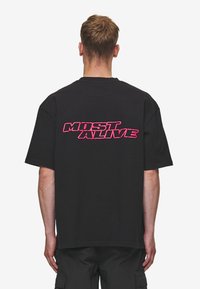 Pegador - BOWIN TEE - Print T-shirt - washed black Thumbnail Image 1