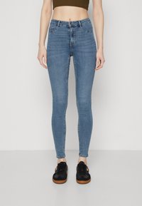 Gina Tricot Tall - HIGH WAIST TALL - Skinny džíny - tinted blue Miniatura obrázku 1