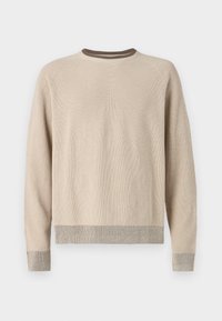 SLHBRION CREW NECK - Jumper - oatmeal